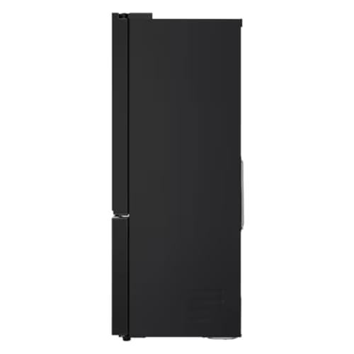 Image of LG 610 L French Door Refrigerator Fresh Converter+ Wi-Fi Convertible DoorCooling+ (GV-B25FFGMB) - Black Glass Finish