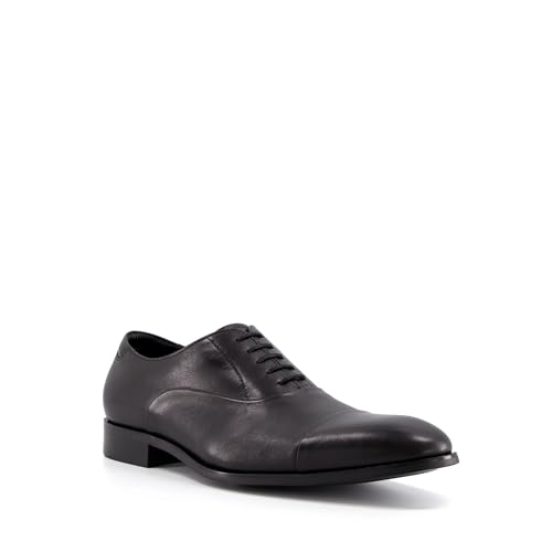 Dune Mens Secrecy Lace-Up Oxford Shoes Block Heel2