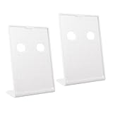 Facile à mettre à jour : le support permet de modifier le contenu affiché, ce qui le rend idéal pour les environnements dynamiques, porte-panneau, porte-panneau de table