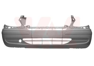 VAN WEZEL Pare-choc 3080574 avant avec couche d'apprêt Compatible avec MERCEDES-BENZ Vito Mixto W639 Viano W639 Vito Bus W639