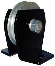 Industrial Grade 5RRR3 Block, Flat Mount, 3/8 in, 3000 lb