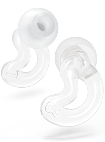 Relaxcharm Festival Ohrstöpsel,19dB Gehörschutz für Konzerte und Musik, Ohrstöpsel Konzert Wiederverwendbar & Hypoallergenes, 4 Größen XS/S/M/L Earplugs für Sport,Nachtschwärmer