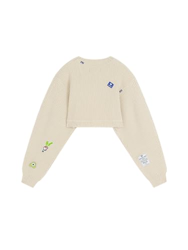 Aelfric Eden Women's Cardigan Sweaters V-Neck Button Down Long Sleeve Shrugs Knit Cropped Tops2