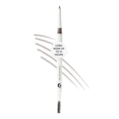 Glossier Boy Brow Arch 2-in-1 Eyebrow Pencil, Precision Edge, Grey