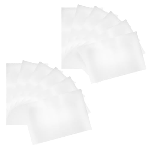 Plaques aluminium rectangles Alipis en lot de 12 pièces pour l'artisanat