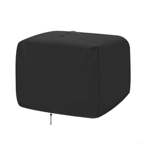 Lastdaytime Mähroboter-Abdeckung, wasserdicht, UV-beständig, 420D-Oxford-Gewebe, mit elastischem Kordelzug, 78 x 56 x 36 cm, Schwarz