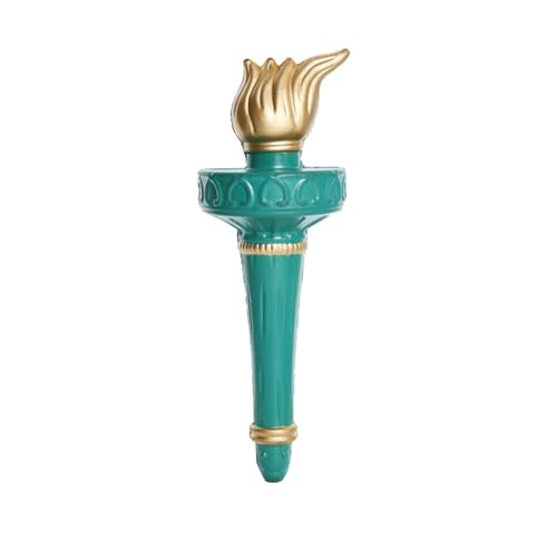 Statue of Liberty Crown and Torch Statue of Liberty Headband Hat Lady Liberty Crown Costume Accessories Cosplay (Gold Torch)