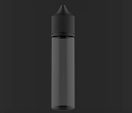 Chubby Gorilla PET Bottles (3-Pack) (60ML, Black Transparent)