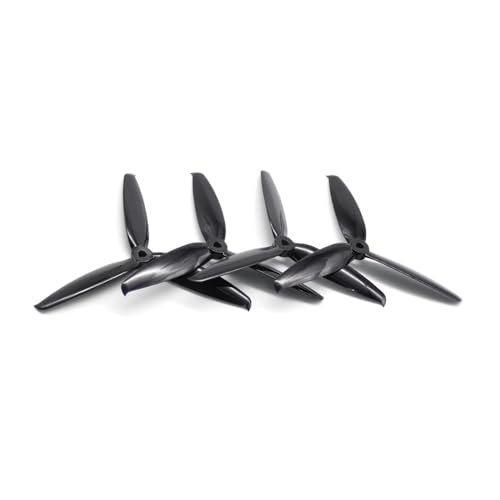 Hélice 3 pales 6 pouces en composite 6042 rigide pour stabiliser la propulsion