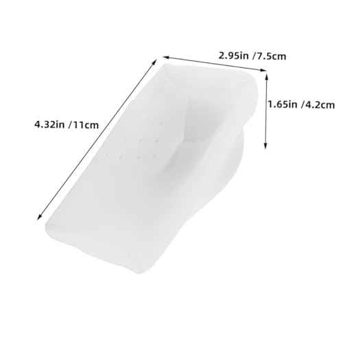 2 Pares de Plantillas Invisibles de Silicona para Alza de Talón miniatura 2