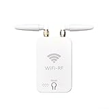 Smart WiFi RF Fernbedienung Kopierer für Tuya, 2.4G Signal Duplikator Kompatibel mit Garagentoren, Rollläden, Vorhängen, Markisen und Sonnenschirmen, unterstützt bis zu 10 Geräte