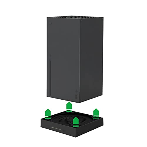 Image of Cooling Fan for Xbox Series X with 3 USB Port Xbox Series X External Cooler Turbo Temperature Control Fan Console Standing Mount Cooling System