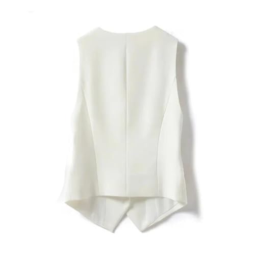 Chaleco sin mangas para mujer ropa de oficina ajustada moda de primavera 5