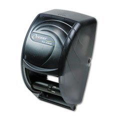 Distributeur papier toilette compact noir pour petit espace