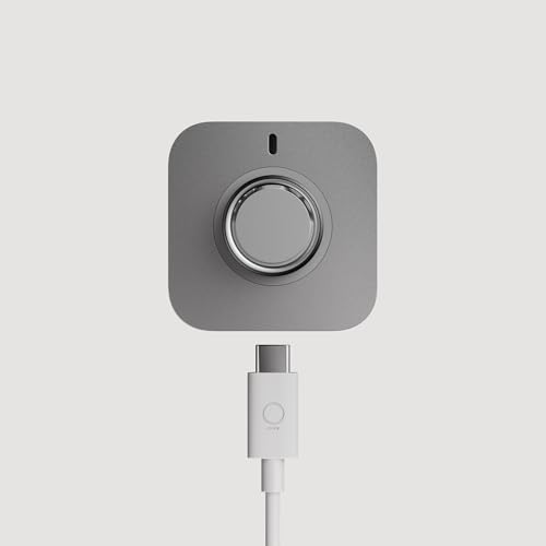 Cargador Oura Ring 5 Talla 8 con base de carga y cable USB-C negro 3