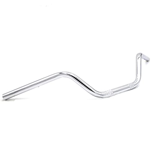 Poignée moto 22mm anti-rouille en aluminium noir pour guidon CB200 rétro