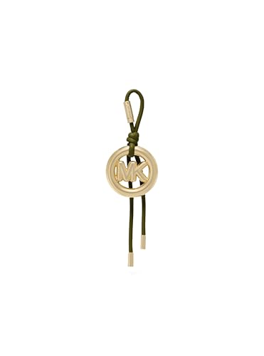 Michael Kors MK Metal Circle Bubble Charm, Gold-Tone Hardware/Key Charm/Ivy