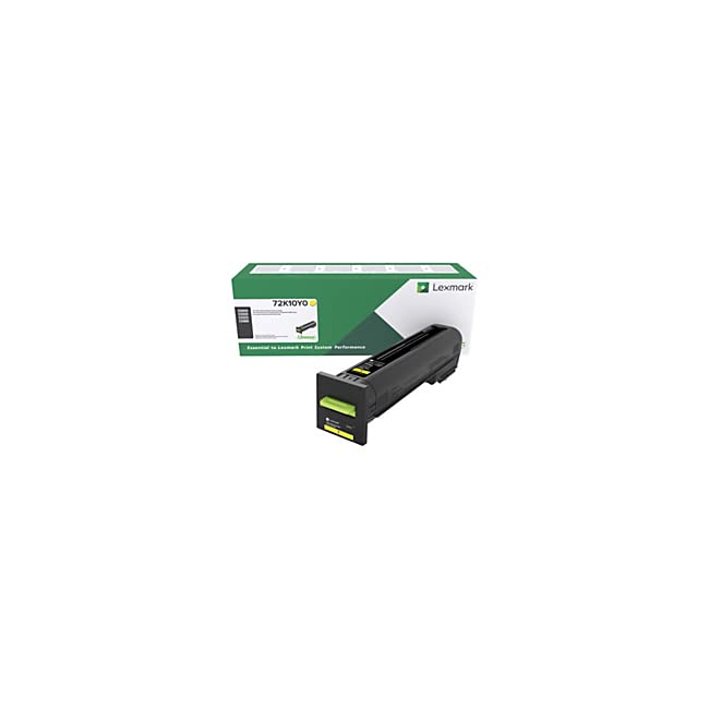 Lexmark 72K10Y0 Unison Toner Cartridge, Yellow