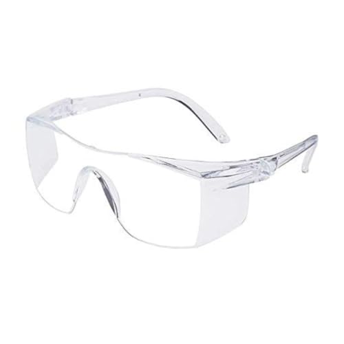 Image of Safety Glasses for Men & Women - Clear Anti-Fog, Anti-Scratch Goggles for Bike, Lab, Construction & Industrial Use. (1)