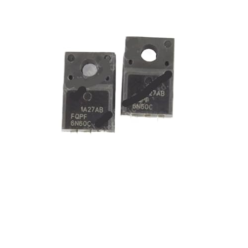 Transistor FQPF6N60C MOSFET Canal N TO220F pour projets robotiques et DIY