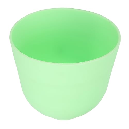 Pongnas Tazón para Mezclar Faciales, Tazón para Mezclar de Silicona de Bricolaje, de Color para Herramienta de Belleza (GREEN)