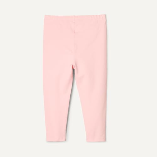 Amazon Essentials x Sofia Grainge Unisex Babies' Cotton Breathable Ankle Length Legging, Pack of 3, Bunny Faces/Pink/Round Trees, 4T - image 6