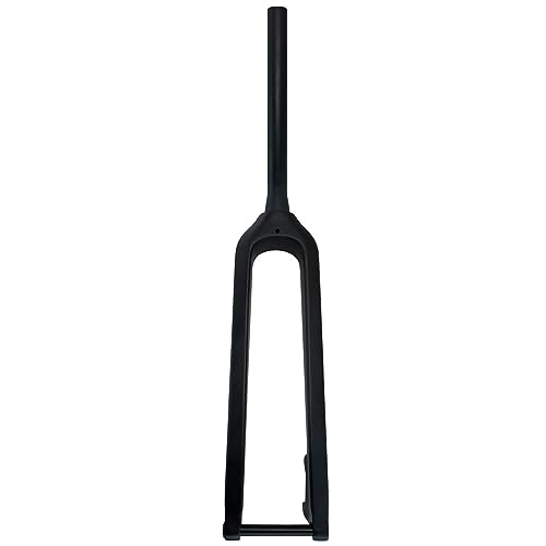 Fourche carbone vélo vtt rigide axe traversant noir ultralégère performance