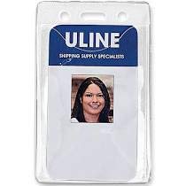 Klingy ID Name Badge Holder, Horizontal Neck Hanging Name Badges With Elastic Cords and Insert Cards - Easy, Convenient Way to Create Professional-looking Badges - 4