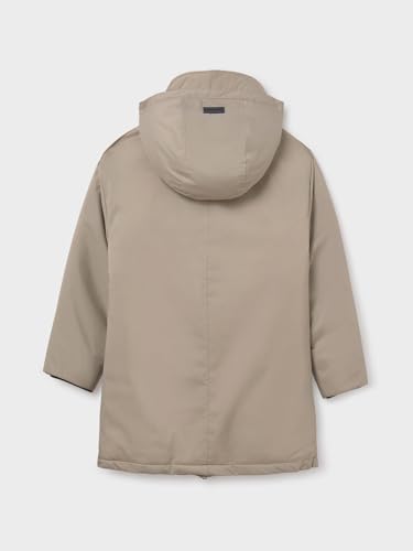 Mayoral Parka coat for Boys Limestone2