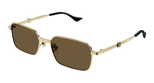 Gucci Sunglasses GG 1495 S- 002 Gold/Brown