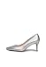 Imagen de miMaO Zapatos Plateados Elegantes de Piel con tacón Fino EU 38