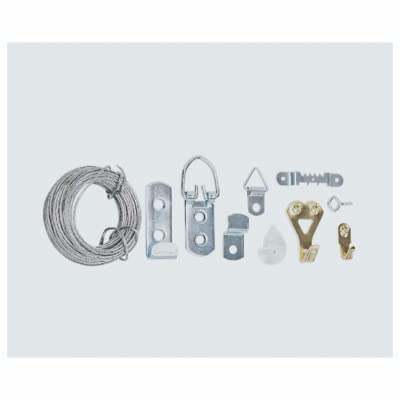 Image of National Hardware N260-403 Mirror & Picture Hanging Kit, 50-Lb Load - Quantity 5
