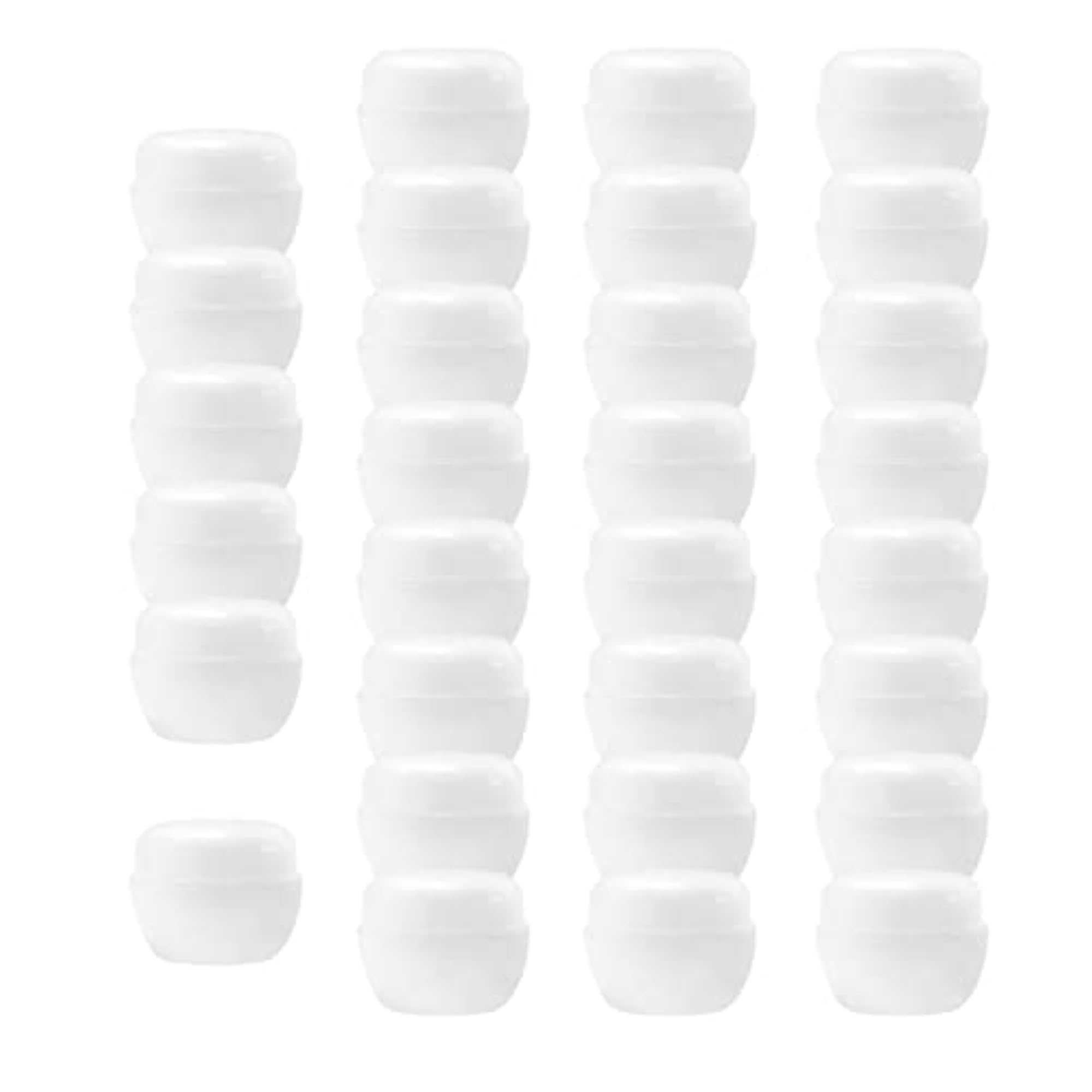 30 Pieces Cosmetic Jars Refillable 10G Empty Small