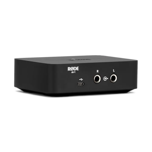 Miniatura 2 de Røde Ai-1 Interfaz De Audio Usb De Un Solo Canal De Calidad De Estudio Røde Ai-1 Con Conector Neutrik Combi-Jack Para Producción Musical, Transmisión Y Podcasting