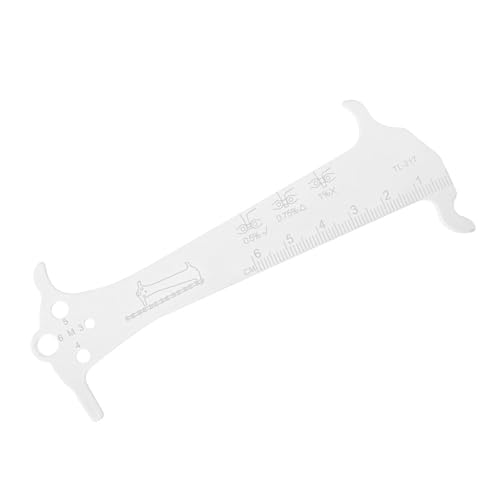 GMBYLBY Road Bike Chain Tool Measure Ruler Bicycles Chain Wear Indicators Checker Bicycles Chain Gauge Measurement Ruler