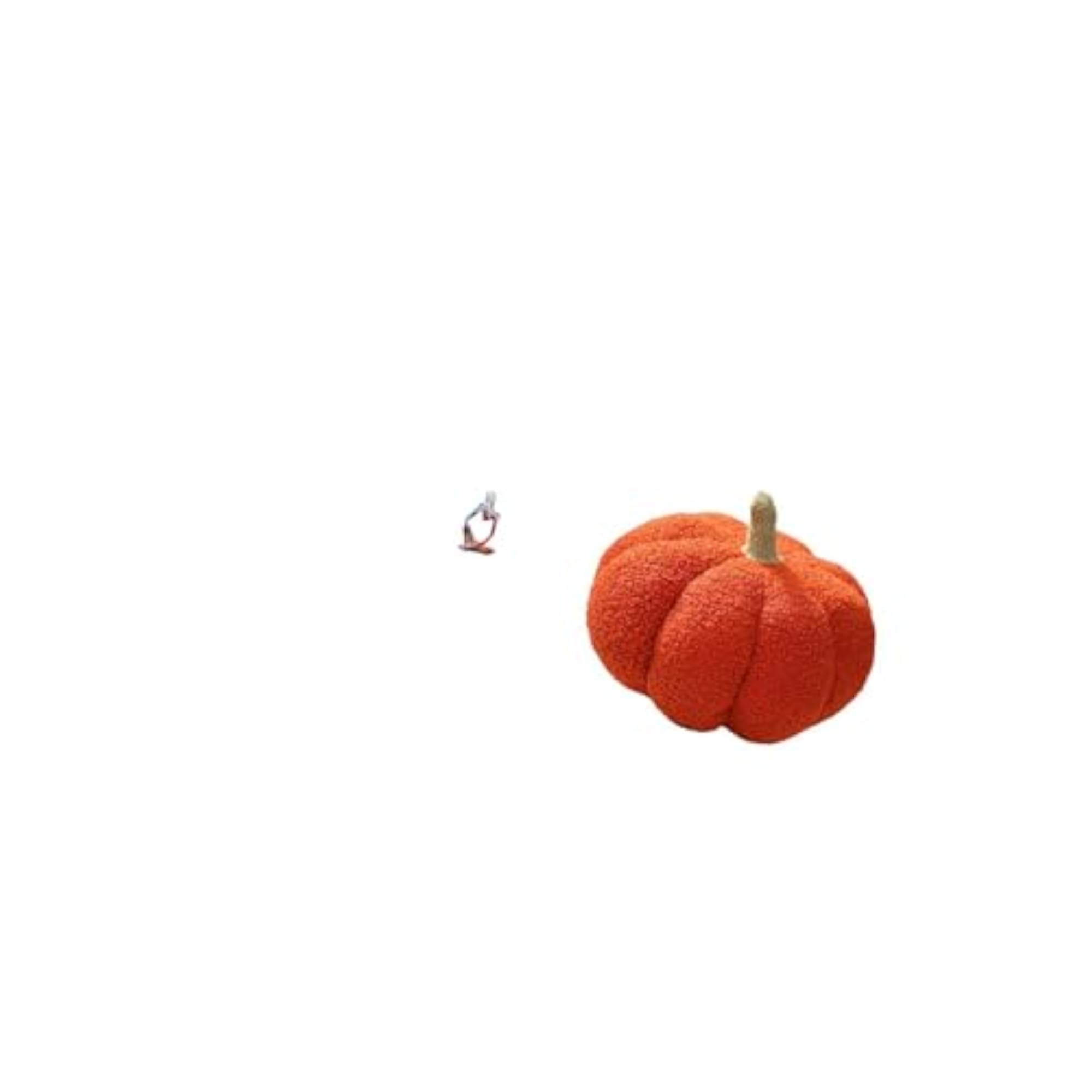 Abstract Pumpkin Resin Sculpture, Decorative Figurine Ornament