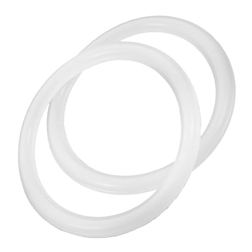 Veemoon 2 Anillos de Silicona para Máquina de Helados Repuestos de Sellado Resistentes y Flexibles Accesorios Multiusos para Heladera Anillos Portátiles de Repuesto para Evitar Fugas