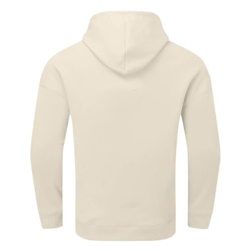 Ymosrh Men's Hoodies, Long Sleeve Usa Letter Print Casual Pullover Hoodie Sweatshirts with Pocket, M-4XL2