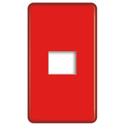 CASEMAKER �R���Z���g/�X�C�b�`�v���[�g���ʃ^�C�v �y�t���J���[(���_��)�v���[�g�݊��i�z�y1�A1�R�p �^��WN6001�z �J���[�P�F�� 30�f�U�C�� 026�� ���b�h �p�i�\�j�b�N�݊��i