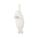 LIV HEART りぶはあと パスケース くびねっこ アザラシ (全長約22cm) キーホルダー キーチェーン 97121-12