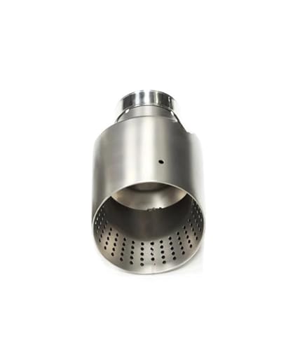 Tuyau d'échappement universel inox 51mm 101mm pour personnalisation et look sportif auto