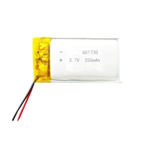 Batería 601730 250 mAh 3.7V recambio Li-Po para mini drones y mandos