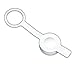 JR Products 475-PW-A Polar White Rubber Dust Cover