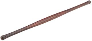Wooden Chapati Roti Rolling Pin Dark Solid Wood Thin Indian Tapered Belan Velan Gujarati Rolling Pin Ideal for Rolling Out Chapati Roti Paratha Pastry Pizza Base Flatbreads