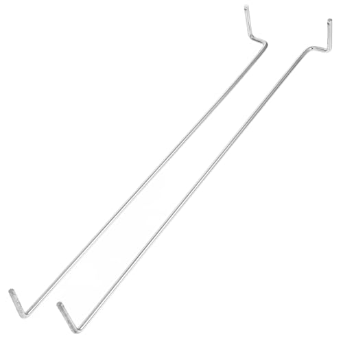 CIYODO Heavy Duty Chrome Hooks for Pegboard Supermarket Shelf Hangers Home Shop Tool Utility Display Hooks