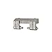 Stainless Steel Hinge Detachable Concealed Installation Industrial Electrical Equipment Distribution Box 1Pcs