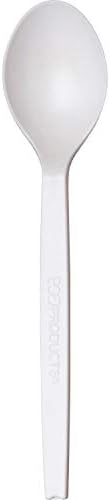 Eco-Products EPS003PK Plant Starch Spoon - 7-Inch, 50/PK