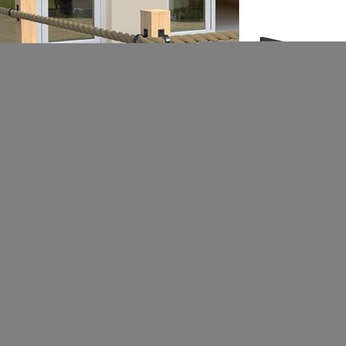 Support de câble pour corde et fixation de balustrade d'escalier - 4
