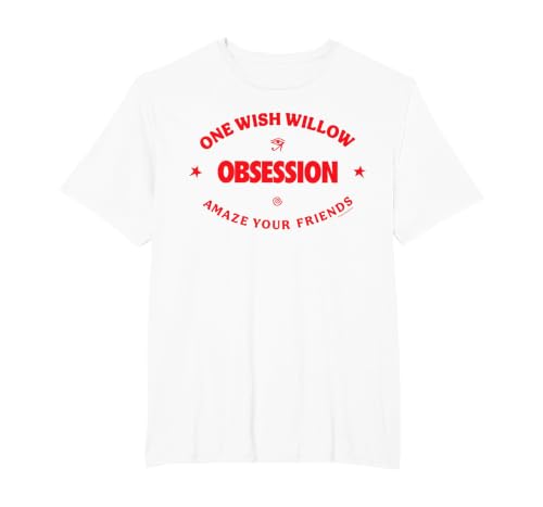 Obsession One Wish Willow T-Shirt, Men's Big and Tall, White, 3X Tall