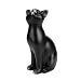 Comfy Hour 9" Polyresin Standing Cat Decoration, Black